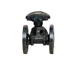 SAUNDERS Diaphragm Valves "A" BS5156/4504, HRL, "IIR (Butyl)", DN150 Weir type valve