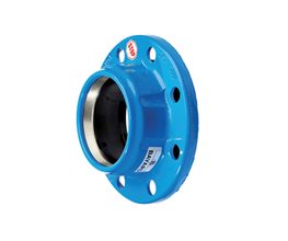 BELG.MAJOR STOP C1-35 flange adaptor, PVC-U & PE pipes 90mm PN16 DN80 Bolted compression
