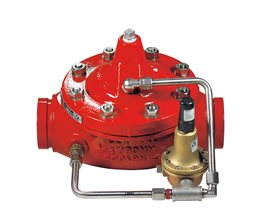 RAPIDROP RD90G Pressure Reducer w.Grooved Ends, Class 150 UL 2" Water pressure reducing valves