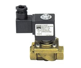 GSR Η/Μ Βαλβίδες Ορειχάλκινες, ΔPmin=0bar (0-12bar), Viton, NC 24Vac 2" 2-οδοι