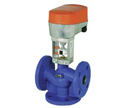 BELIMO 3-Way Elec.Globe Valves ON/OFF 230Vac PN16 80mm 3-way mixing