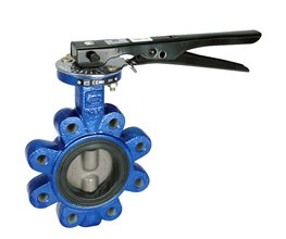 EFFEBI Butterfly Valves THESIS 40 LUG GGG40/304/NBR PN16 for Gas DN65 Centric type