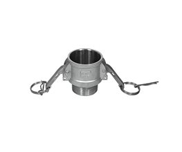 Quick Couplings 316 Female Couplers, Male Thr. DIN2999 1" Quick coupling (Camlock)