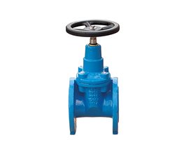 GEMAK CI Rubberized Wedge Gate Valves, Fl. PN10, F4 DN250 Rubberized wedge