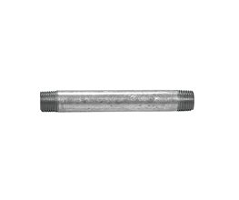 Pipe Nipples Galvanized EN10241 MS 1/2" x80 Threaded ISO/BSP