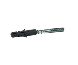 Screw Bolts with Wall Plug M10x80mm for Pipe Collars Wood-iron screw w.wall plug