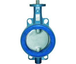 Ebro Πεταλούδα Ζ011Α, Wafer GG25/316/Viton, PN10, χωρίς Ενεργοποιητή, 200mm Κεντρικού άξονα