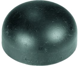E.U. Seamless BW ANSI B16.9 ASTM A234 WPB Caps SCH40 1 1/2" Butt weld (BW)