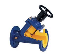 Double Regulating and Measuring Valves ZETKAMA 447 DN125 Double regulating and measuring valve