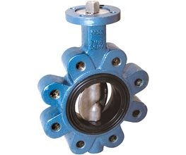 Effebi THESIS 40 Πεταλούδα LUG GGG40/316/EPDM χωρίς Ενεργοποιητή, PN16 150mm Κεντρικού άξονα