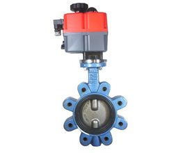 Effebi THESIS 40 Πεταλούδα LUG GGG40/316/EPDM με Η/Κ 24-240Vac/dc PN16 DN50 Κεντρικού άξονα
