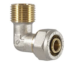 TDM Γωνία Μηχανικής Σύσφιγξης Αρσενική 18 x 1/2" Εξάρτημα μηχανικής σύσφιγξης