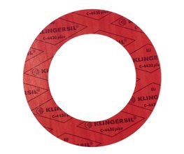 KLINGER Gaskets, Asbestos Free, Red, C4430 Plus PN16-40 2mm 3" Flange Gasket Ring