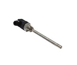 Temperature Sensor PT100 3 wire, Sensor 8mm, 1/2" Male w/o Pocket. Temperature sensor