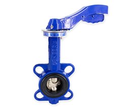 Butterfly Valves GENEBRE 2103, GG20/NPl Disc/EPDM w.Hand-lever DN65 Centric type