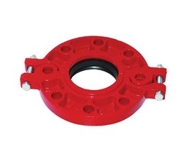 PROFIT Split Grooved Flanges Red PN10/16 Dia.2 1/2"/65 - 76,1mm Grooved fittings