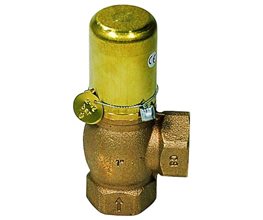 GG 618sGFO Angular Brass Safety Valves 2-12 bar 1 1/2" Pressure relief valves
