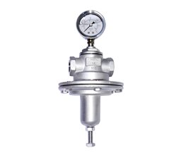 Z-TIDE Low Press. DAPRV w.Gauge, S/S316, Viton Seal BSP 2" Water pressure reducing valves