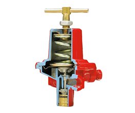 Pressure Regulators, LPG, High Pressure, REGO 597FB, 1/4" Gas Pressure regulators