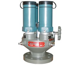 LPG Press.Relief Valves 250 psig, REGO MULTIPORT A8574G, 4" Pressure relief valves