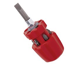 Virax 342521 Κατσαβίδι mini με 6 μύτες 0,8 x 5 / 1 x 7 / PZ1 / PZ2 / PH1 / PH2 Κατσαβίδια