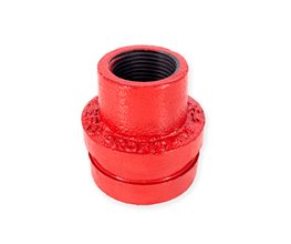 PROFIT BRCR Grooved Reducers Red Thr. BSP 5'(139,7mm)'x2" Grooved fittings