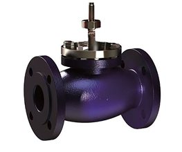 ARMSTR.FLY100 2-Way Control Valve GJS-400-18/RPTFE+GR. EURO PN25 DN40 2-way