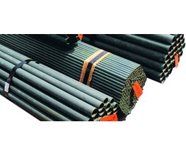 Steel Pipes, Welded, Black, Plain Ends 219.1x4.5mm Carbon steel pipes with seam