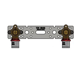 TDM PRESS 1680c Elbow Female with Support (bracket+fitting) 16x1/2" Press Fitting