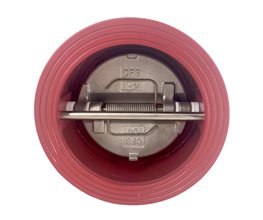 FIVALCO Double Door Check Valve UL Approved, Wafer PN16 4" Dual plate check valve
