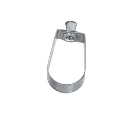 Galvanized Steel Pear Shaped Pipe Hanger Μ10 1" (range 32-36 cm) Pipe clamp/support