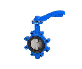 Buttefly Valves GENEBRE, Lug, GGG40/AISI316/EPDM w. Hand-Lever, 65mm Centric type