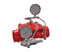 RAPHAEL Pressure Reducing Valves, 250psi, Grooved, UL/FM, 8" Water pressure reducing valves