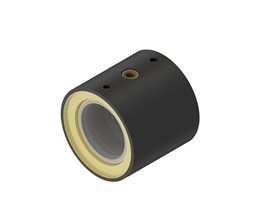 NUPI Preinsulated NIRONβ E/fusion Tees SDR7.4 w.Fem.Thread 160x3/4" for PP-R pipes