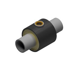 NUPI Preinsulated NIRONβ Long Spigot Tees SDR 11 w.Fem.Thread d40x3/4" for PP-R pipes