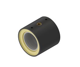NUPI Preinsulated NIRONβ E/fusion Tees SDR 17 w.Fem.Thread d125x1/2" for PP-R pipes