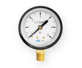 Pressure Gauge Bottom Connection 100mm x6bar  Pressure gauge