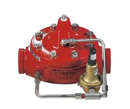 RAPIDROP RD90G Pressure Reducer w.Grooved Ends Class 150 UL 21/2"  Water pressure reducing valves