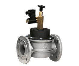Solenoid Valve for Gas 6bar 230Vac NC GECA DN100  2-way