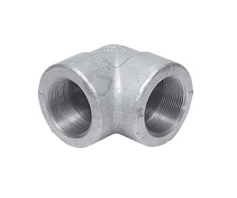 Elbows 3000# Thr. NPT F-F 90o Galvanized 1"  Threaded NPT