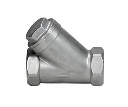 Check Valve Piston Type "Y" Type S/S AISI 316 Threaded PN40 1/2"  Piston check valve