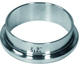 ISS/IDF Union Welding Collar 316L 25.4  Fittings food quality