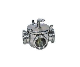 Plug Cocks 3-way S/S Food Quality 304L DN50  3-way "L"