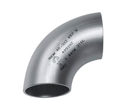 Καμπύλη 90ο Συγκόλλησης Ανοξείδωτη AISI 316L 26.9 x 2  Συγκόλλησης BW