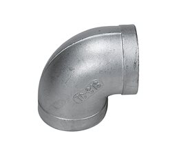 Elbows 90o L.R. S/S T316 150# BSP F-F 1/8"  Threaded ISO/BSP