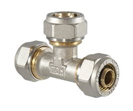 TDM Compression Tee 26mm  Compression Fitting