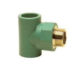 B-R Tee w/Male THR.PP-R G8133g D20x1/2"  for PP-R pipes