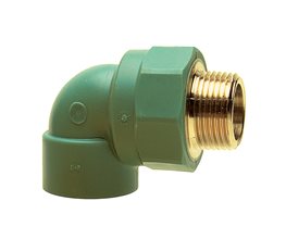 B-R Elbow w/ Male Thread PP-RCT G8092g D20x1/2"  for PP-R pipes
