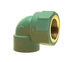 BAENNINGER Γωνία με Θηλυκό Σπείρωμα PP-RCT Φ25 x 3/4"  για σωλήνες PP-R