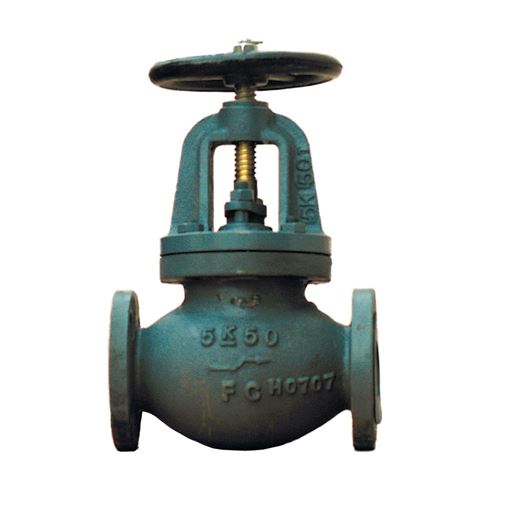 C.I. Globe Valves Straight Type JIS 5K F7305 80mm